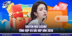 Khuyến Mãi Casino - Tổng Hợp Ưu Đãi Hấp Dẫn 2026
