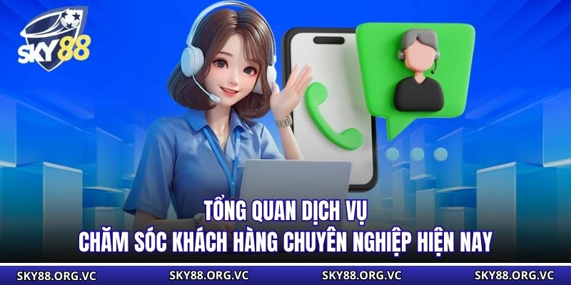 Tổng quan dịch vụ chăm sóc khách hàng chuyên nghiệp hiện nay